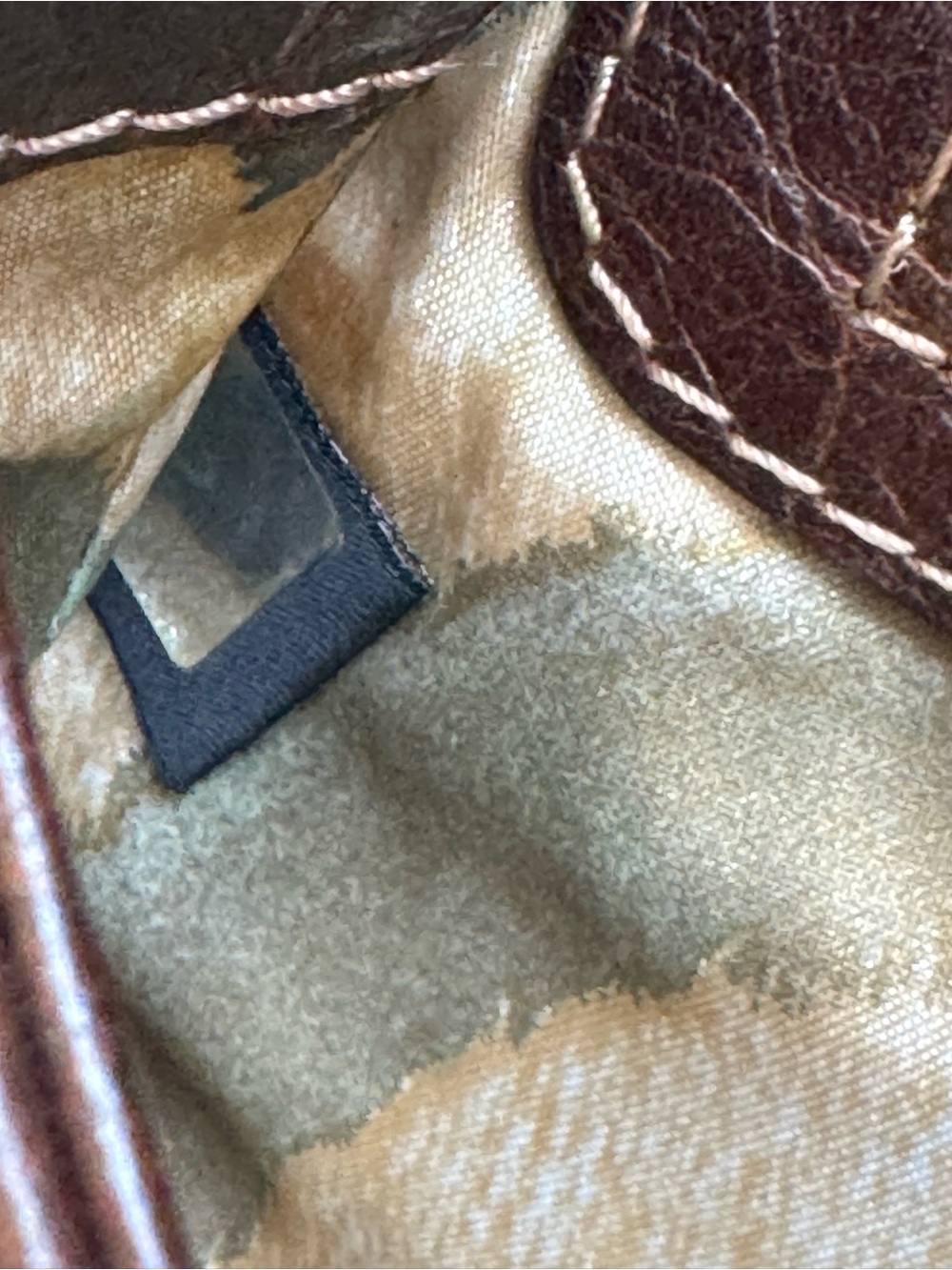 Roberto Cavalli Brown Western Studded Leather Mini Bag - Picture 7 of 9